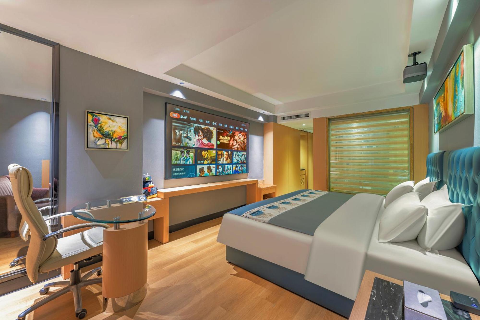Meihao Mingyue Hotel International Finance City Keyun Road Metro Branch Cantão Exterior foto