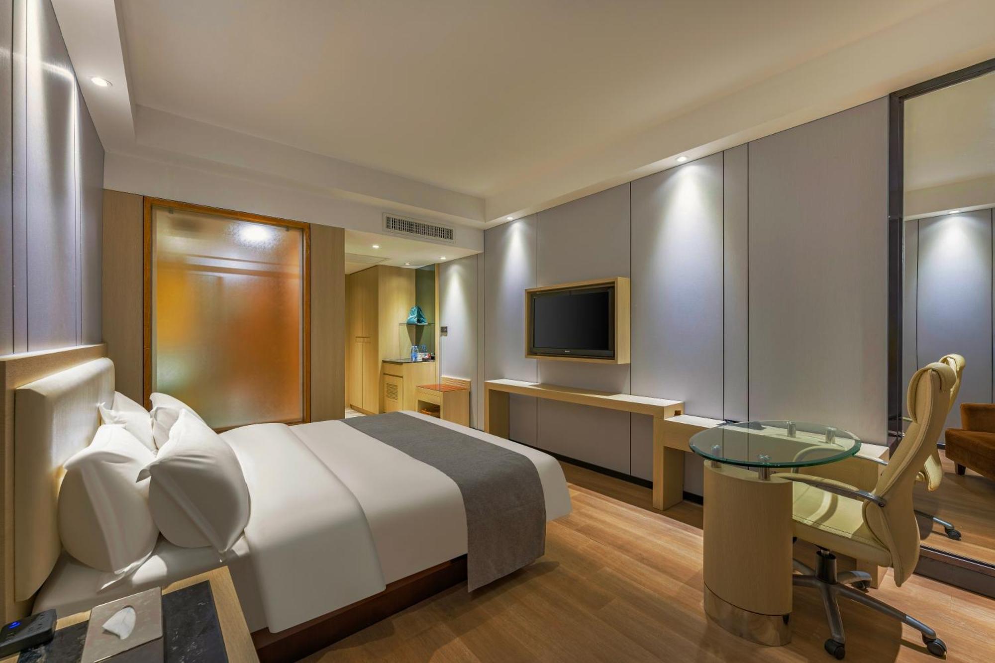 Meihao Mingyue Hotel International Finance City Keyun Road Metro Branch Cantão Exterior foto