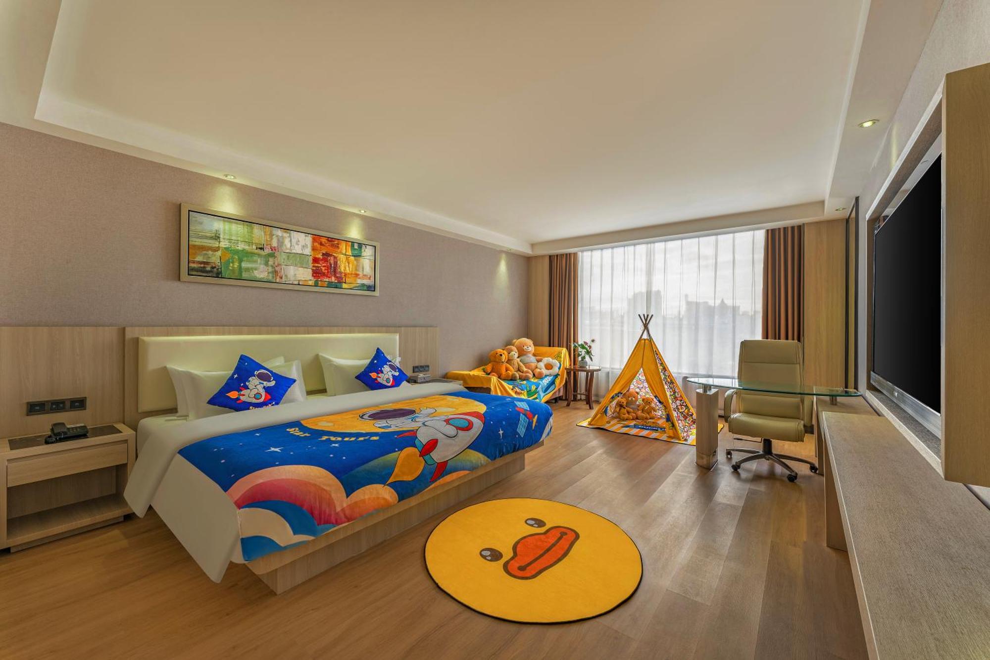 Meihao Mingyue Hotel International Finance City Keyun Road Metro Branch Cantão Exterior foto