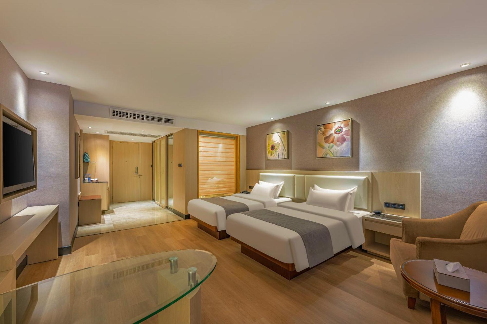 Meihao Mingyue Hotel International Finance City Keyun Road Metro Branch Cantão Exterior foto